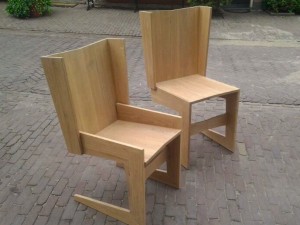 Eikenhouten stoelen